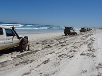 16 Airing Down for the Beach Run to Esperance